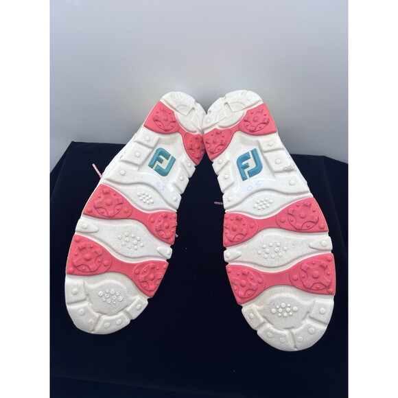 Footjoy  Womens 7.5M Golf Superlites‎ White Mesh Shoe - Picture 2 of 7